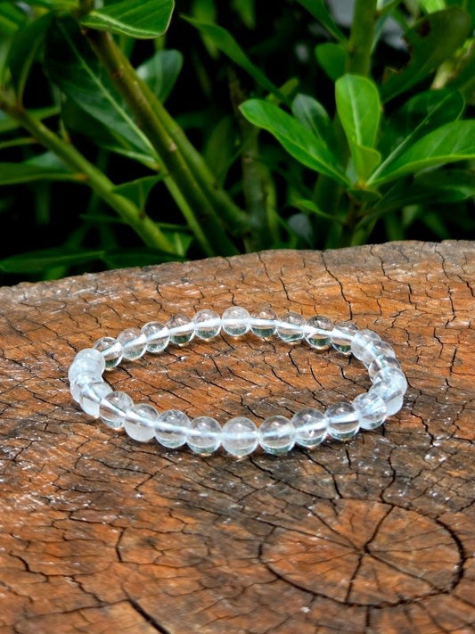 Clear Quartz Bracelet - 6mm - Crystals Australia