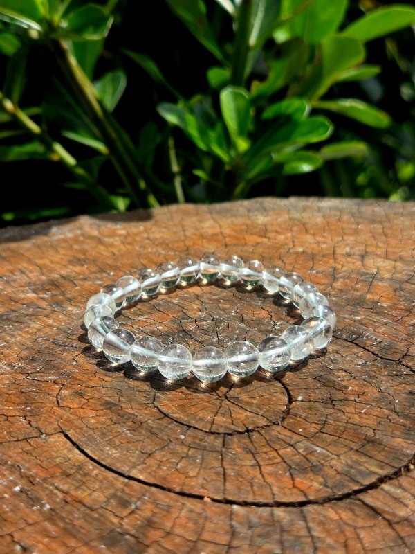 Clear Quartz Bracelet - 8mm - Crystals Australia