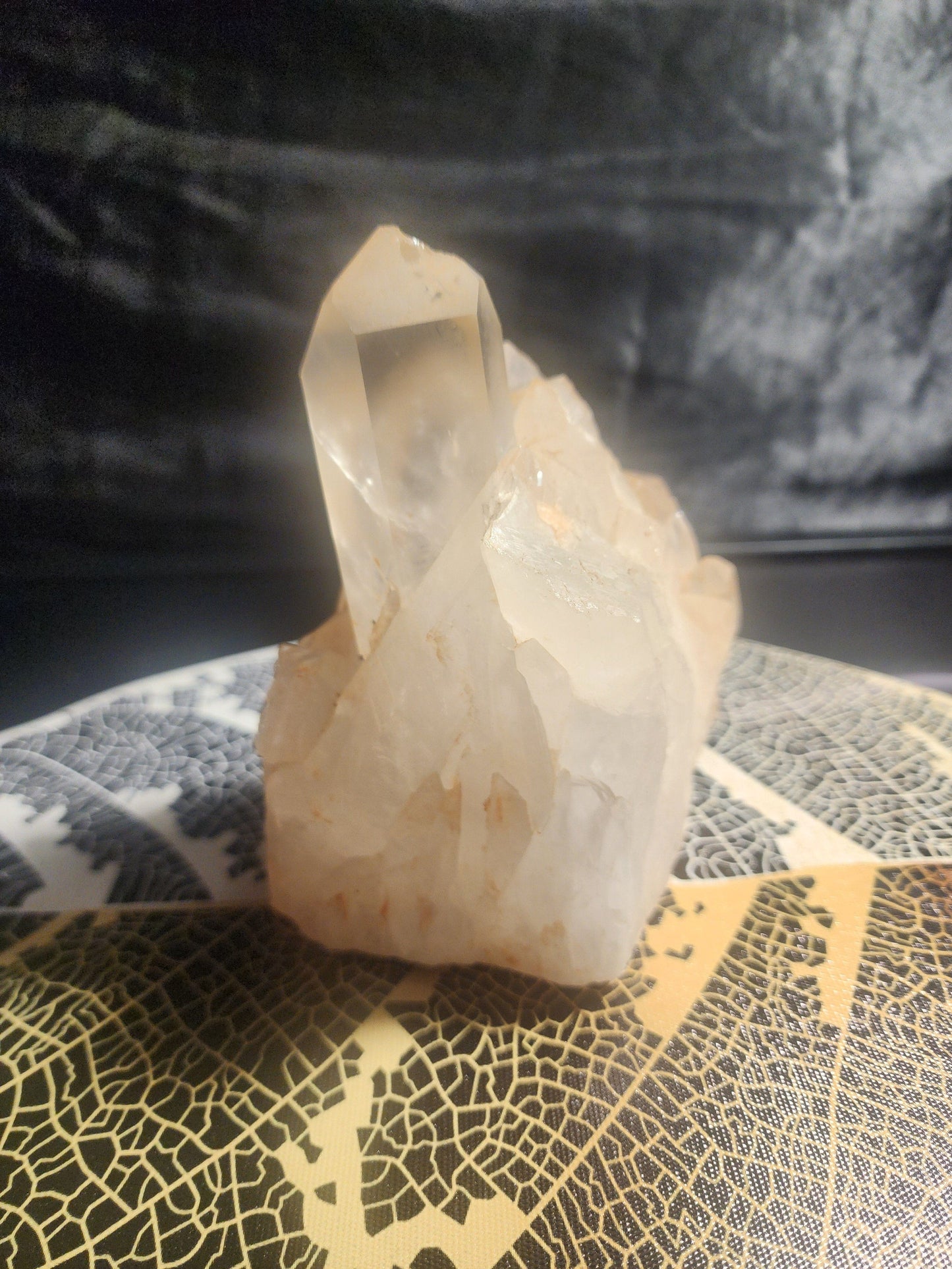 Crystals Clear Quartz Cluster Natural Raw Crystal 1096g