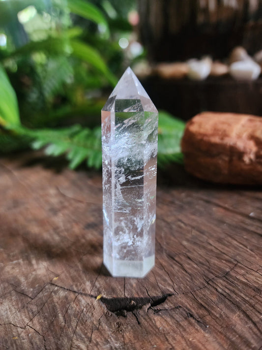 Crystals Clear Quartz Tower Point