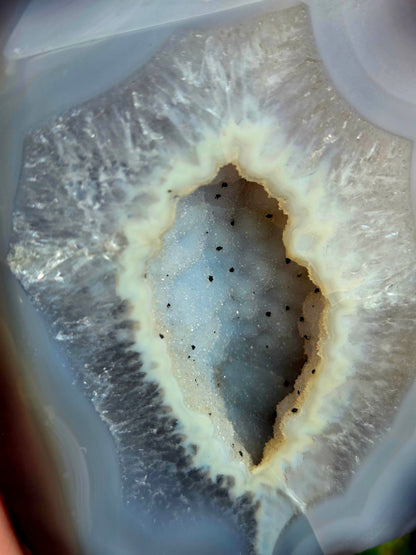 Crystals Druzy Agate Tower Point Large