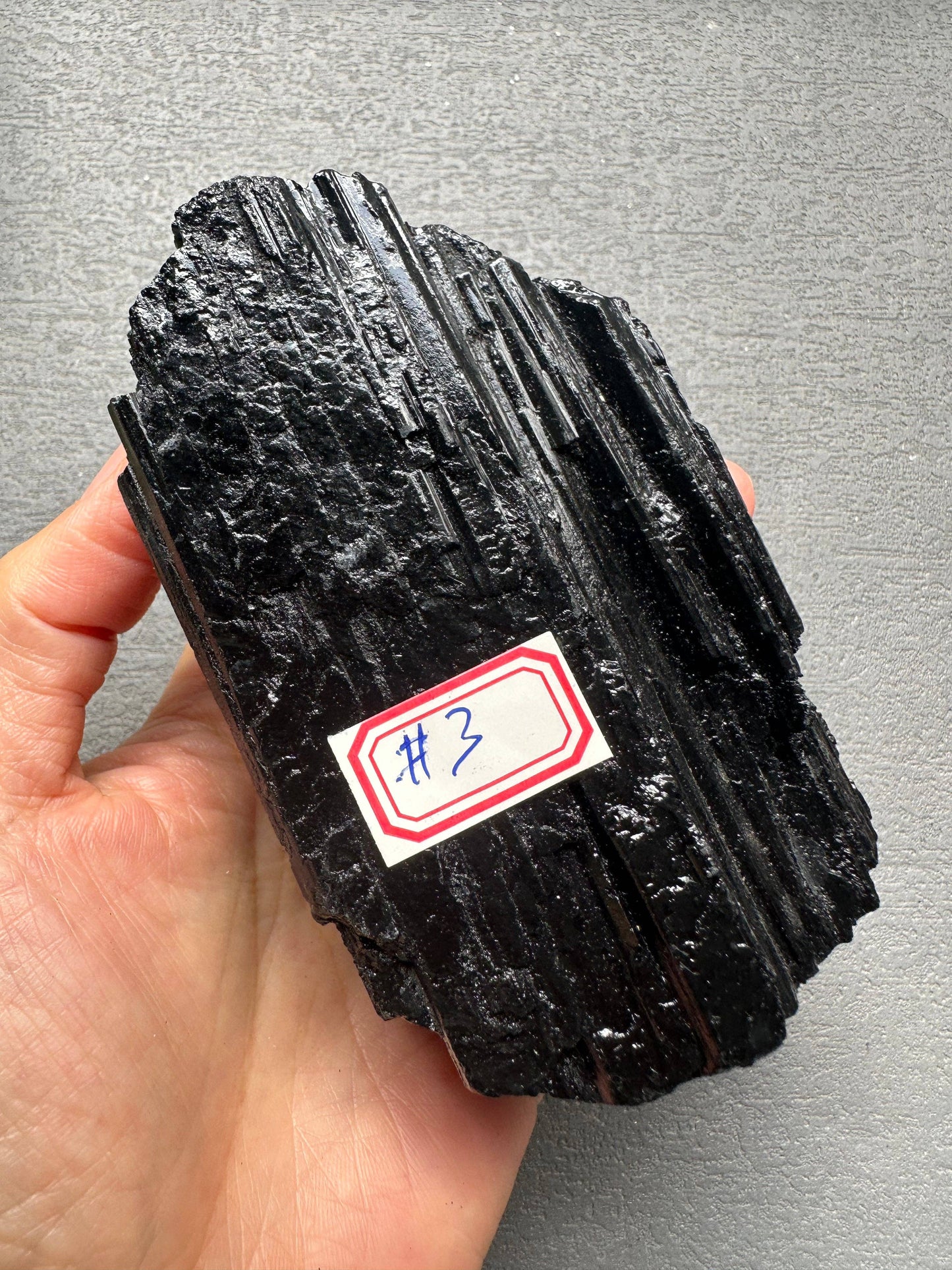 AAAAA Top Quality Large Natural Raw Black Tourmaline Crystal