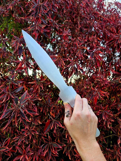 Extra Large Selenite Athame/Knife/Dagger 40cm - Crystals Australia