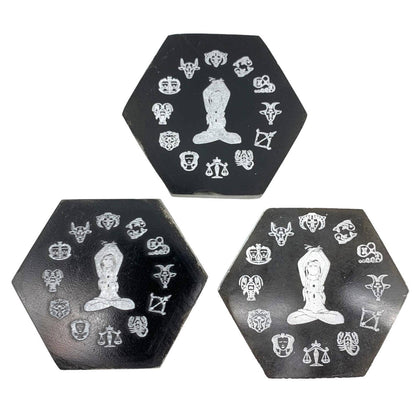 Selenite Charging Plate - Zodiac