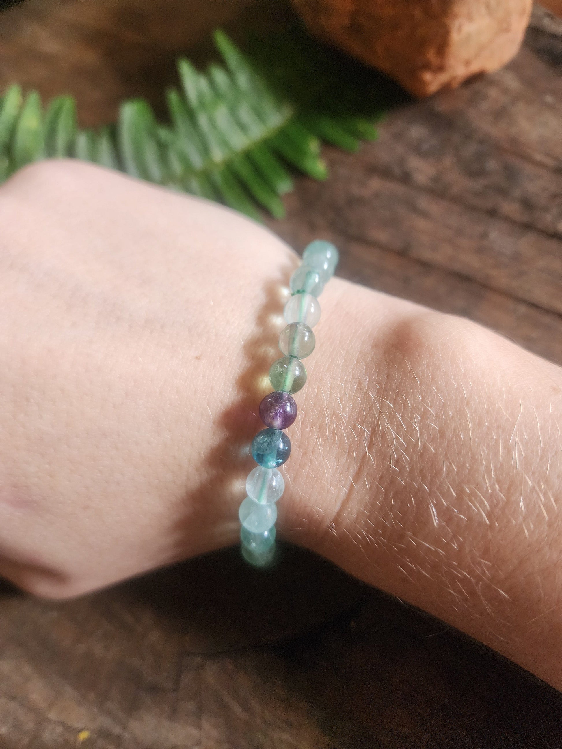 Fluorite Bracelet 6mm Australia