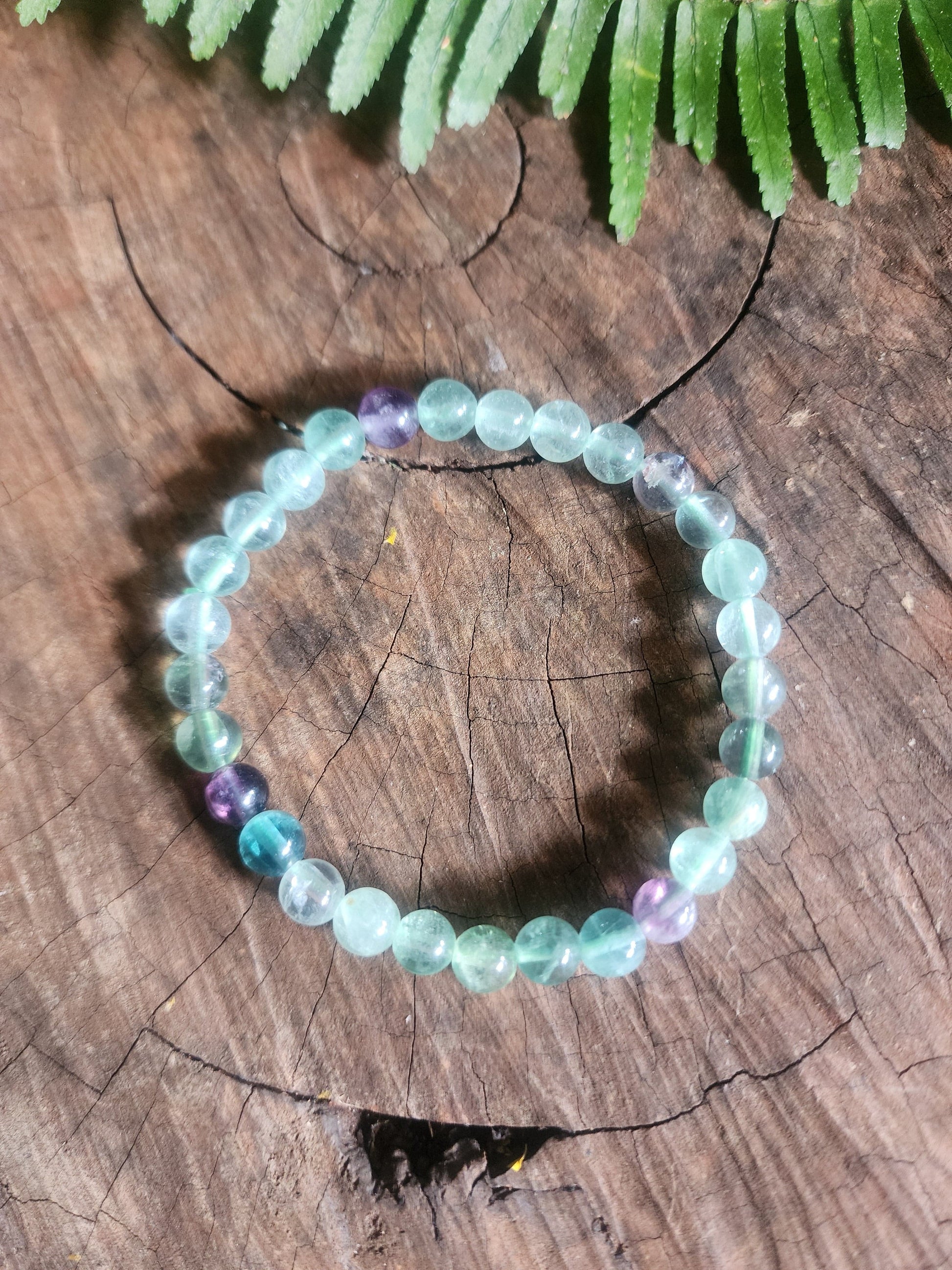 Fluorite Bracelet 6mm Australia