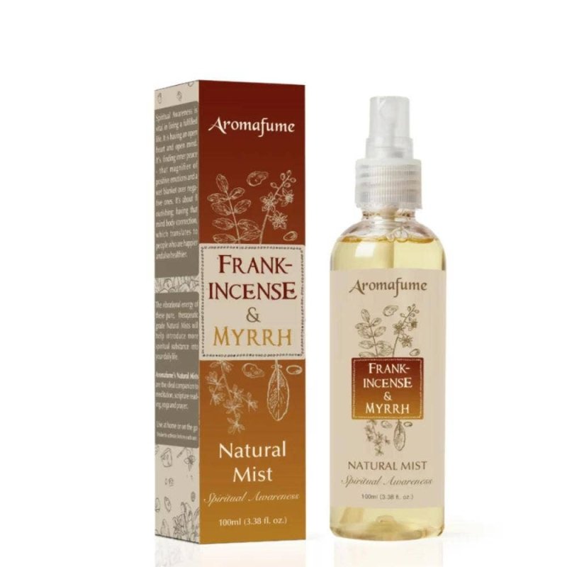 Frankincense & Myrrh Natural Mist Spray 100ml - Aromafume - Accessories Australia
