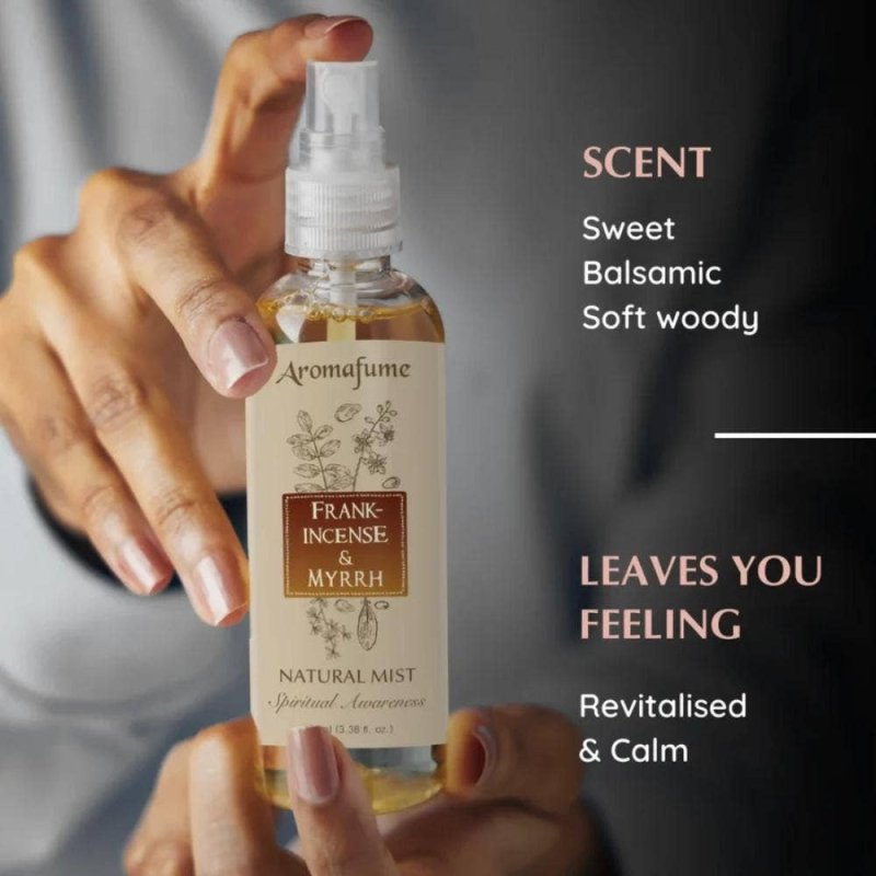 Frankincense & Myrrh Natural Mist Spray 100ml - Aromafume - Accessories Australia
