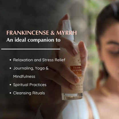 Frankincense & Myrrh Natural Mist Spray 100ml - Aromafume - Accessories Australia