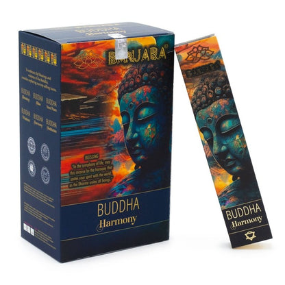 Harmony Buddha Incense Sticks 15g - Banjara Natural Incense - Incense Australia