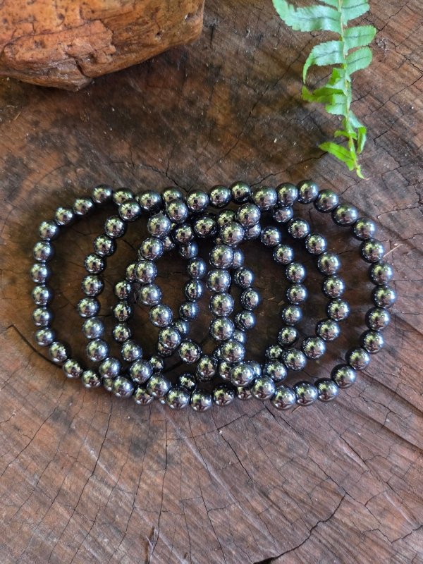 Hematite Bracelet - 8mm - Jewellery Australia