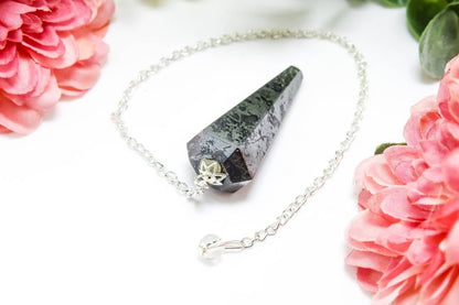 Hematite Crystal Pendulum - Accessories Australia
