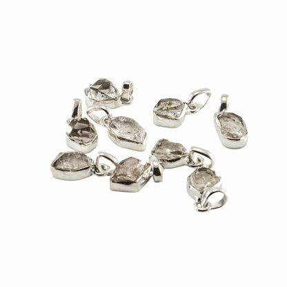 Jewellery Herkimer Diamond Pendant Necklaces Sterling Silver 925