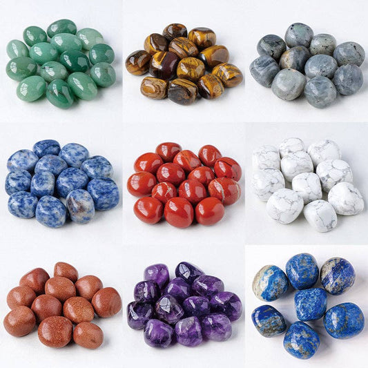 Howlite Crystal Tumble Stones - Crystals Australia