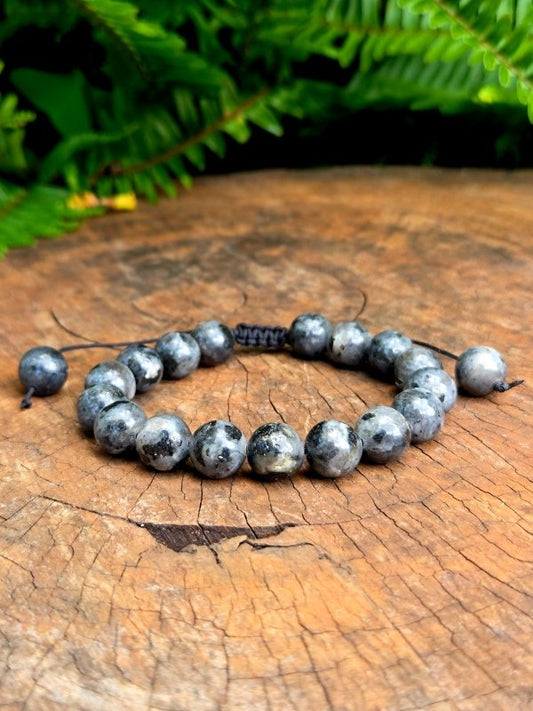 Labradorite Bracelet - 10mm Adjustable - Jewellery Australia