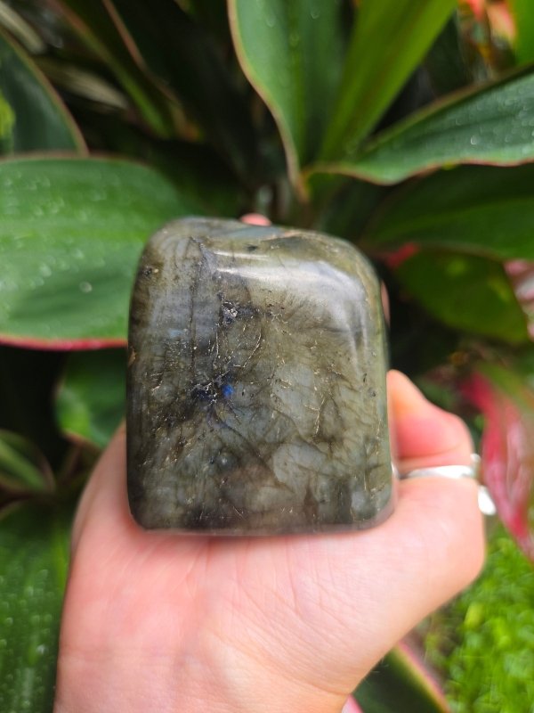 Labradorite Crystal Freeform Polished Slab - Crystals Australia
