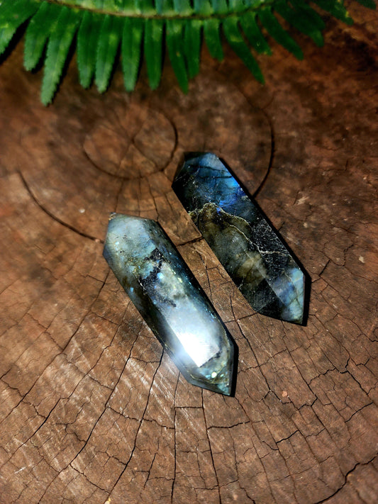 Labradorite Double Terminated Point Australia