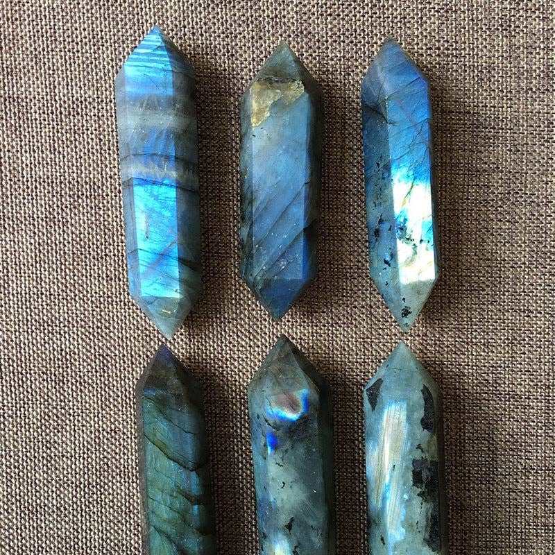 Crystals Labradorite Double Terminated Point