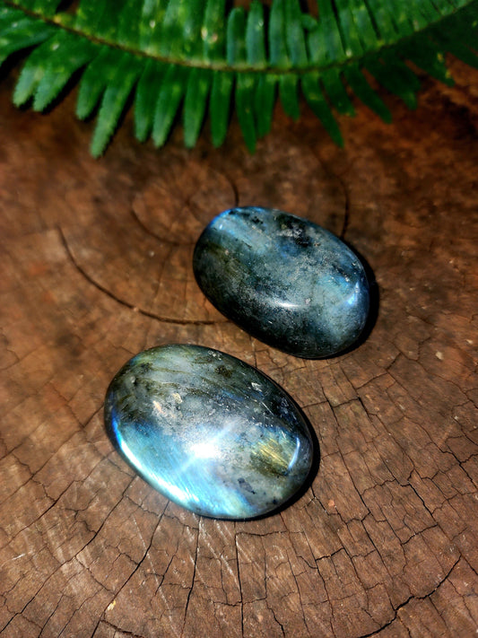 Labradorite Palm Stone Australia