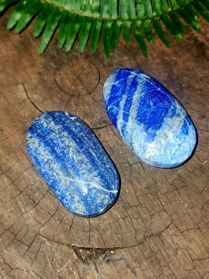 Lapis Lazuli Crystal Palm Stone - Crystals Australia