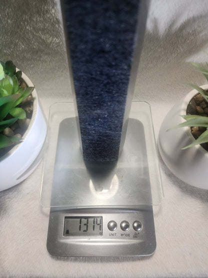 Large Black Tourmaline Crystal Tower Point 24cm - Crystals Australia