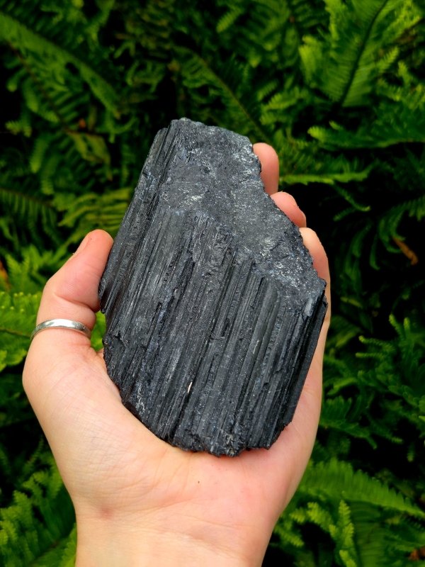 Large Raw Black Tourmaline AAA Quality - Crystals Australia