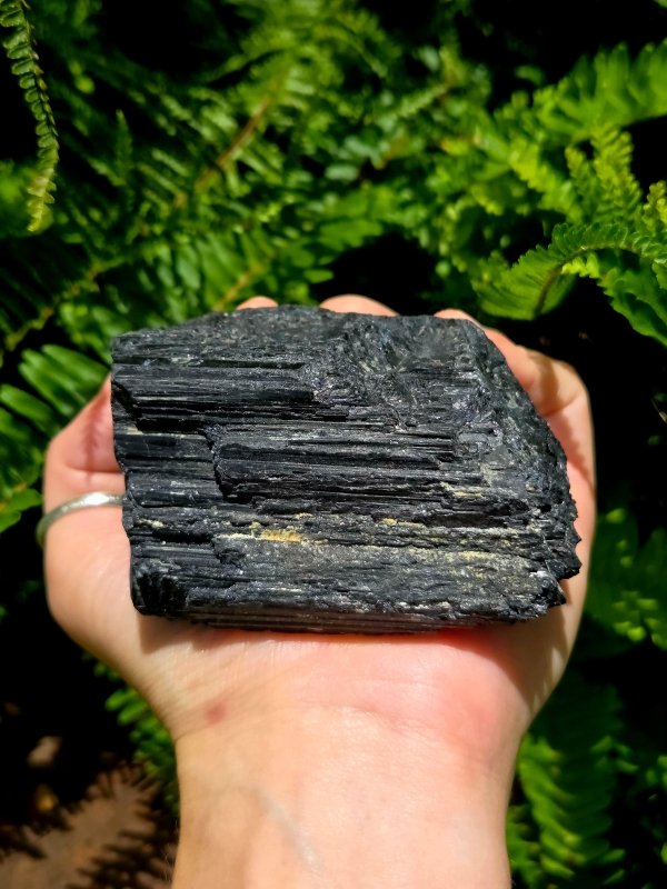 Large Raw Black Tourmaline High Quality - Crystals Australia