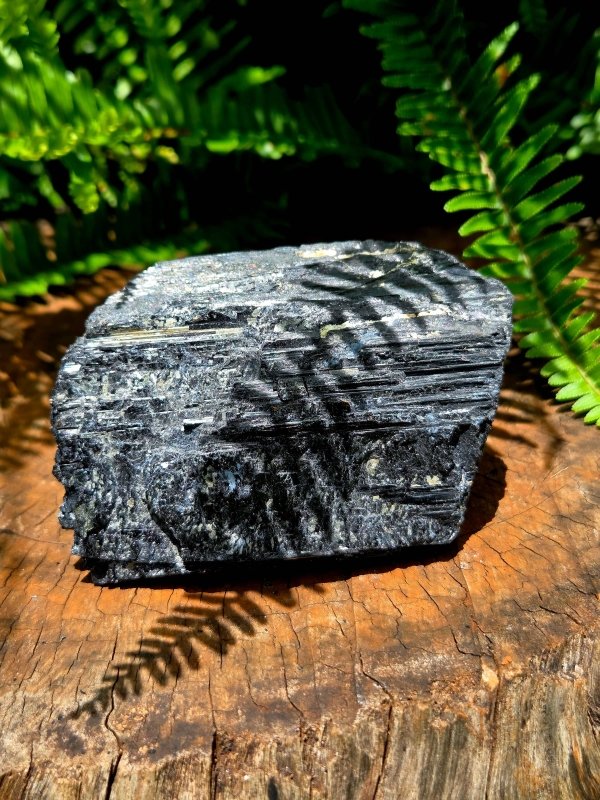 Large Raw Black Tourmaline High Quality - Crystals Australia