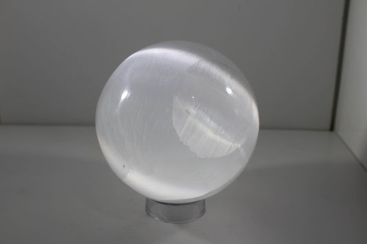 Crystals Large Selenite Spheres 12cm Australia