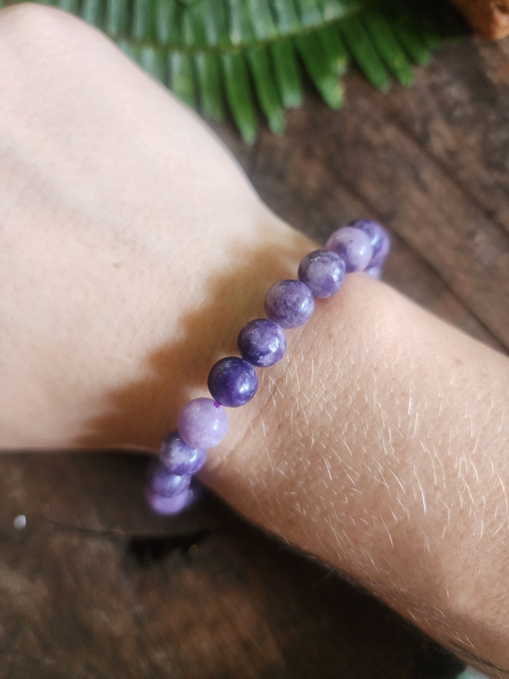 Lepidolite Bracelet 8mm Australia