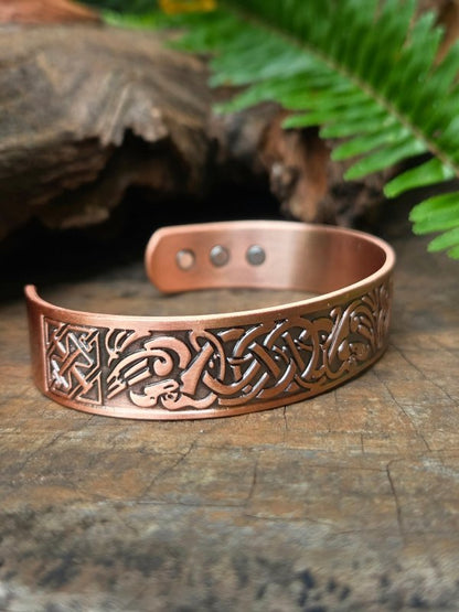 Magnetic Pure Copper Bracelet - Celtic Knot - Jewellery Australia