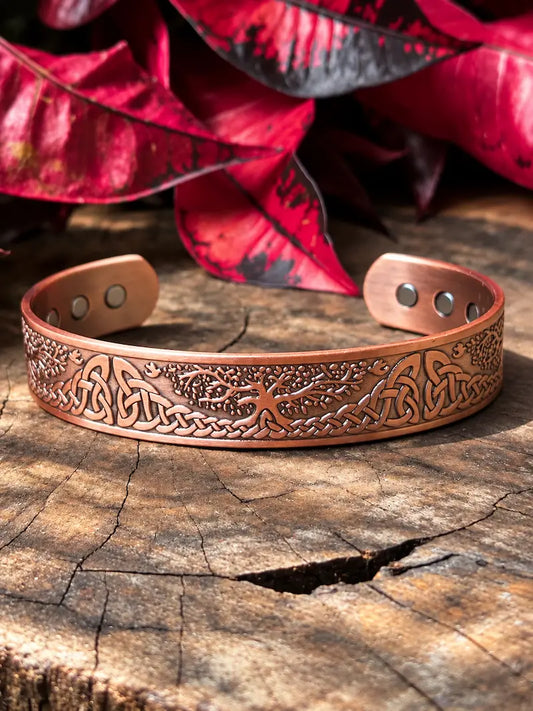 Pure Copper Cuff Bracelet - Copper Jewellery Australia