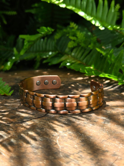 Jewellery Magnetic Pure Copper Bracelet - Link Design