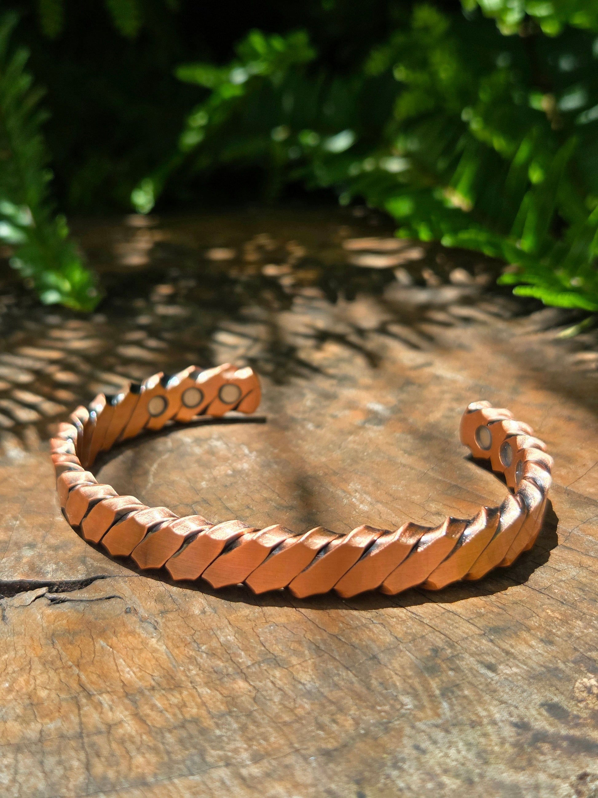 Jewellery Magnetic Pure Copper Bracelet - Twisted