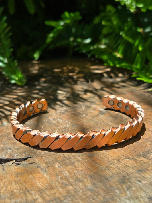 Jewellery Magnetic Pure Copper Bracelet - Twisted