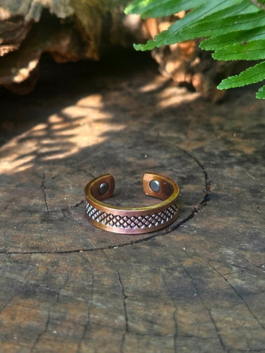 Magnetic Pure Copper Ring - Jewellery Australia
