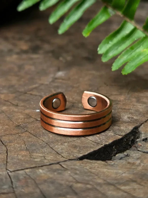 Magnetic Pure Copper Ring - Jewellery Australia