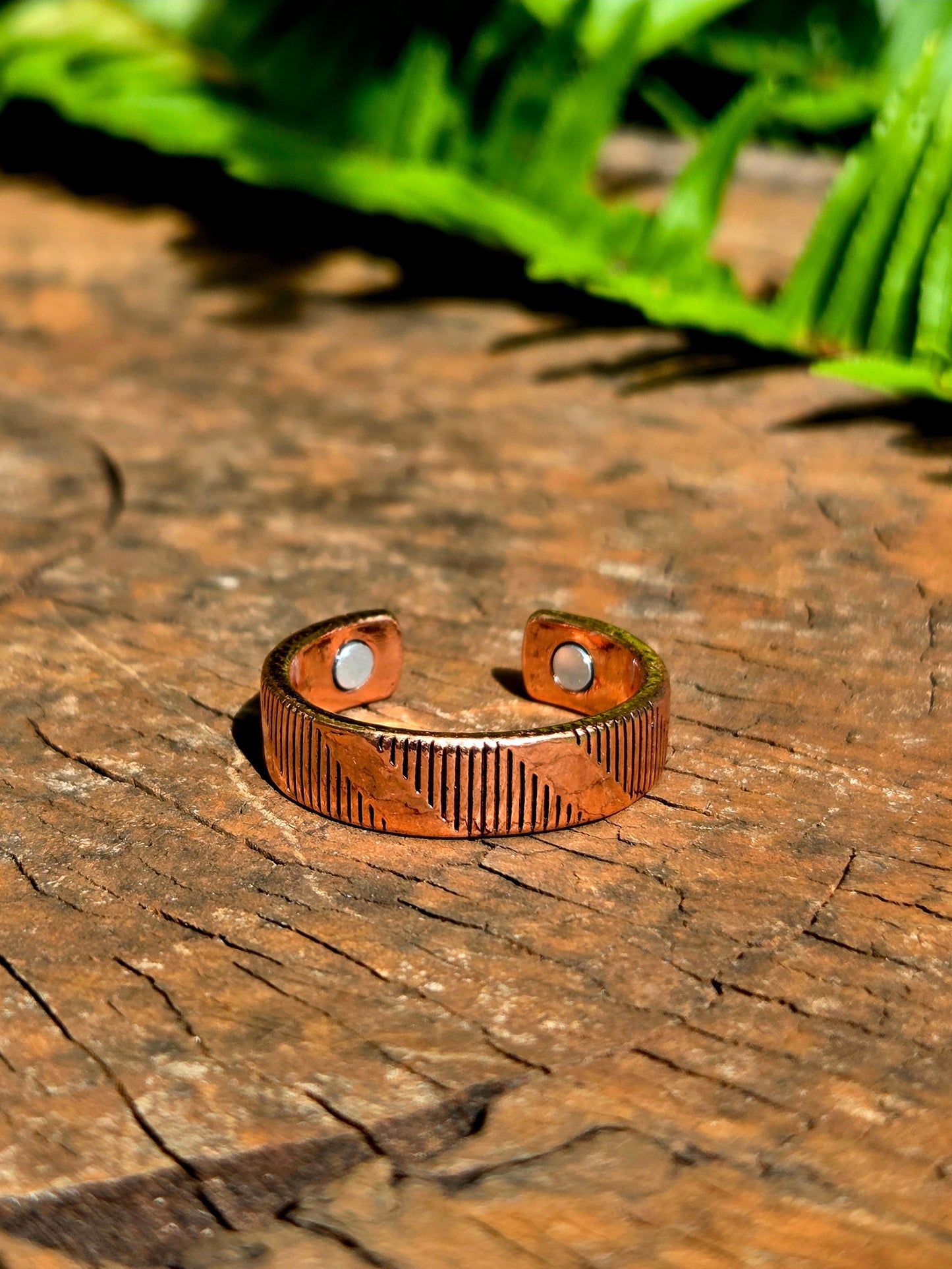 Jewellery Magnetic Pure Copper Ring