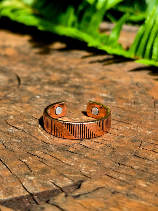 Jewellery Magnetic Pure Copper Ring