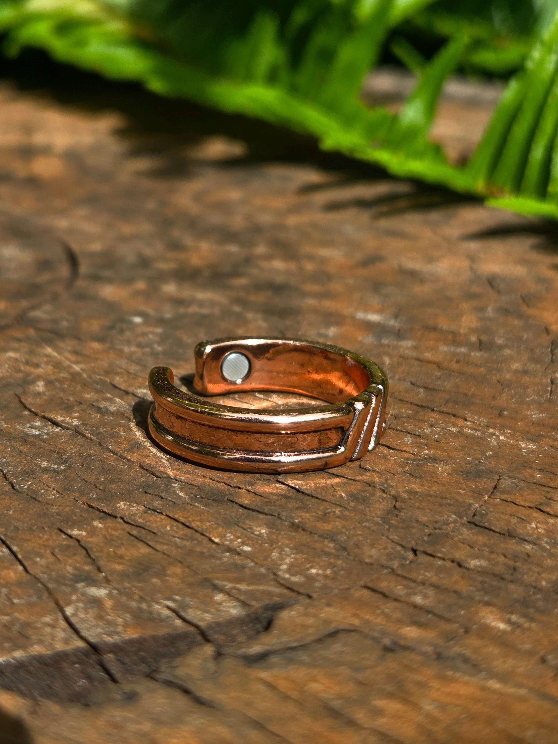 Jewellery Magnetic Pure Copper Ring