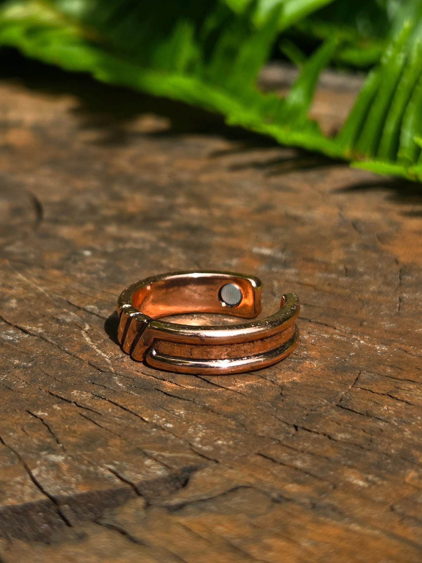Jewellery Magnetic Pure Copper Ring