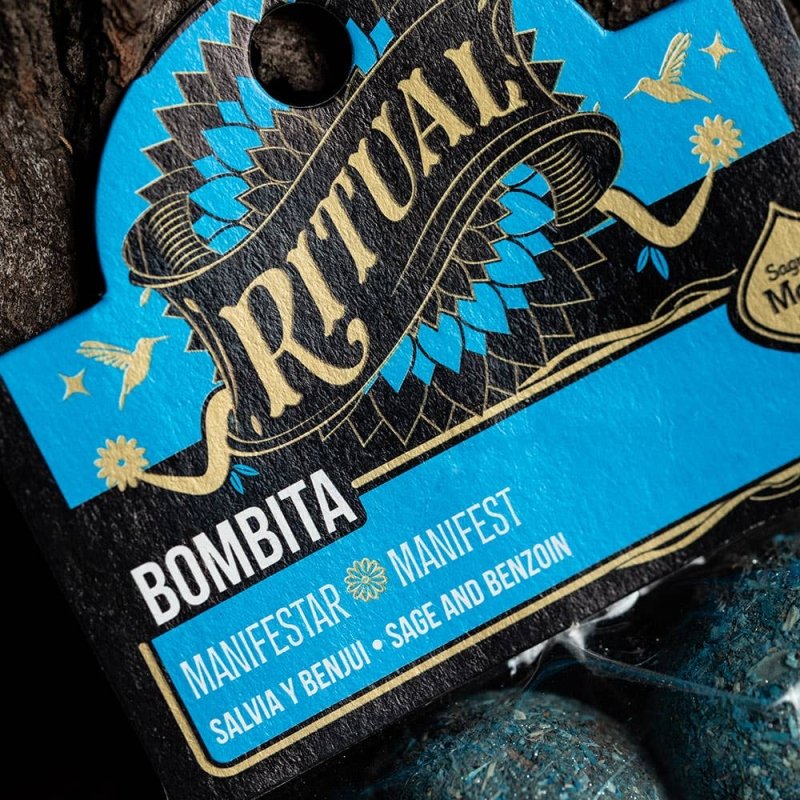 Manifest Ritual Smudge Bombs - Sage & Benzoin - Sagrada Madre - Accessories Australia