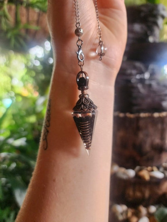 Obsidian Orgonite Pendulums - Crystals Australia
