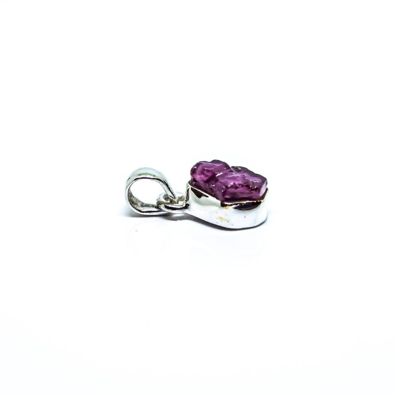 Pink Tourmaline Pendant Necklace - Sterling Silver 925 - Jewellery Australia