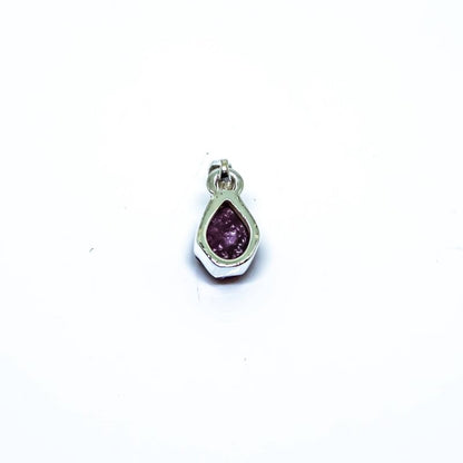 Pink Tourmaline Pendant Necklace - Sterling Silver 925 - Jewellery Australia