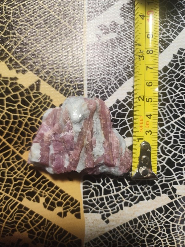 Pink Tourmaline Rubellite Natural Raw Crystal Specimen 74g - Crystals Australia