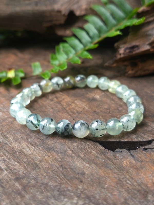 Prehnite Bracelet - 8mm - Jewellery Australia