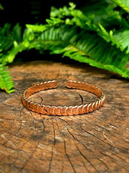 Pure Copper Cuff Bracelet - Jewellery Australia