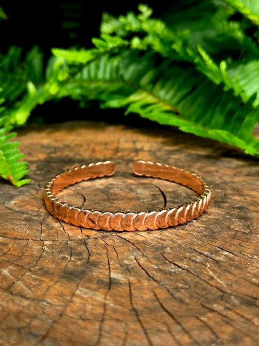 Pure Copper Cuff Bracelet - Jewellery Australia