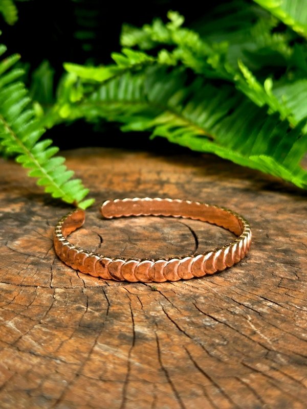 Pure Copper Cuff Bracelet - Jewellery Australia